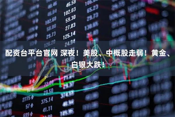 配资台平台官网 深夜！美股、中概股走弱！黄金、白银大跌！